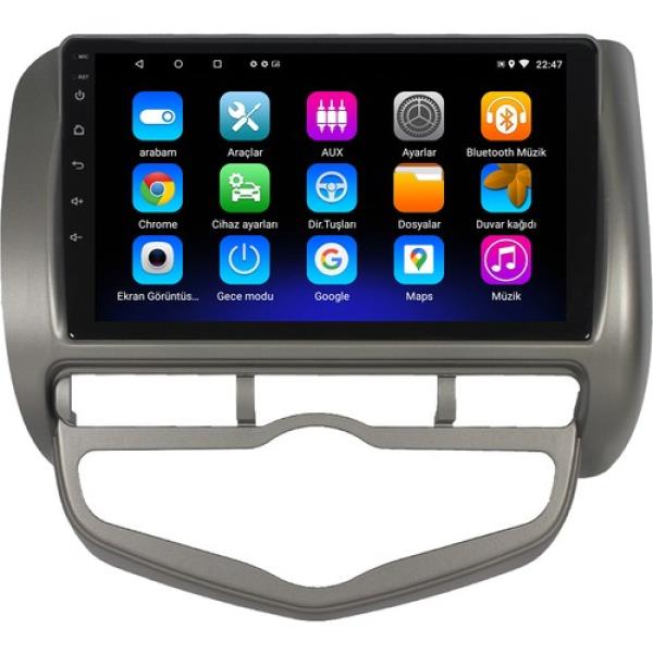 Audio StationHonda Jazz 10.2 inç Android Navigasyon ve Multimedya Sistemi 2008-2012