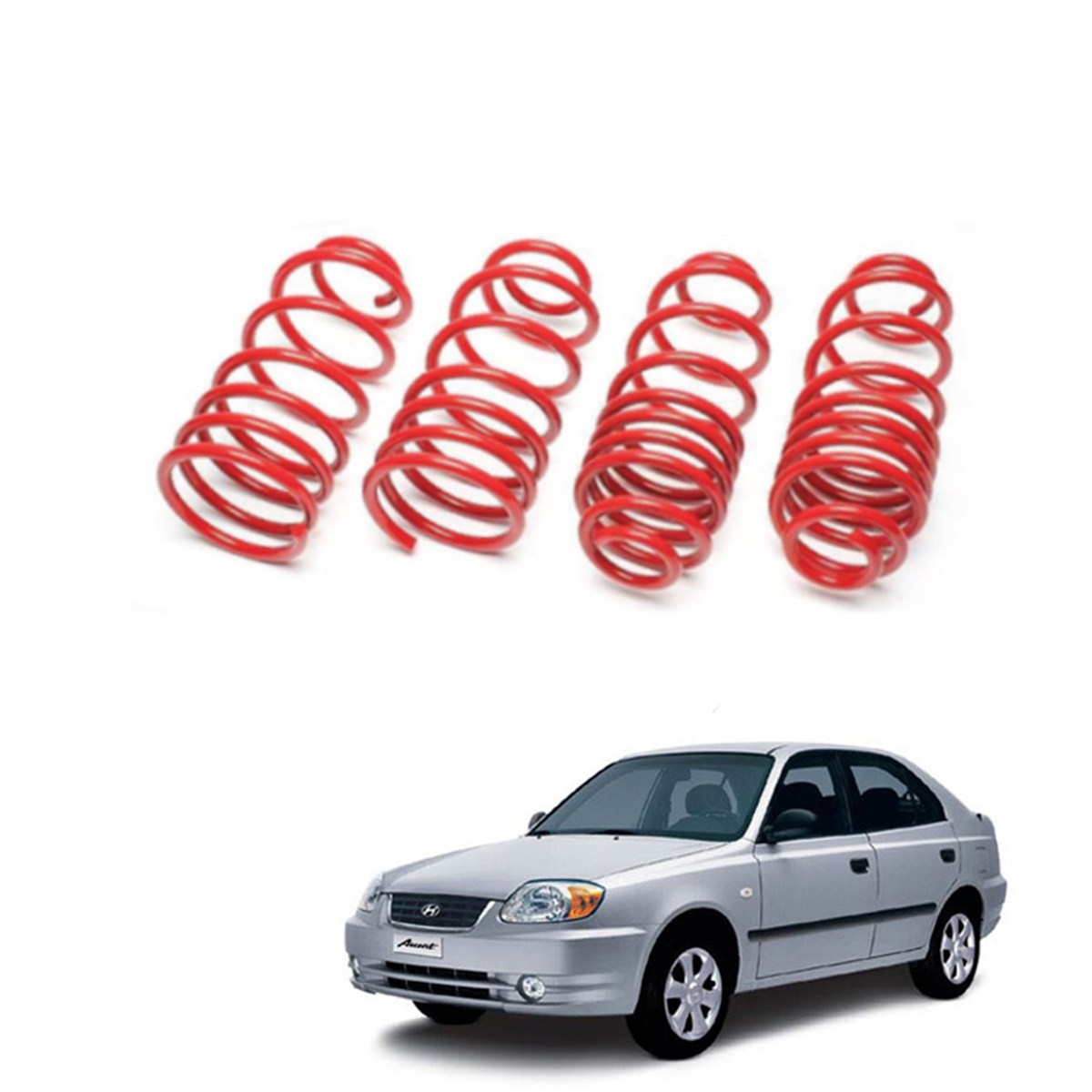 Hyundai Accent spor yay helezon 30mm/30mm 2002-2008 Coil-ex