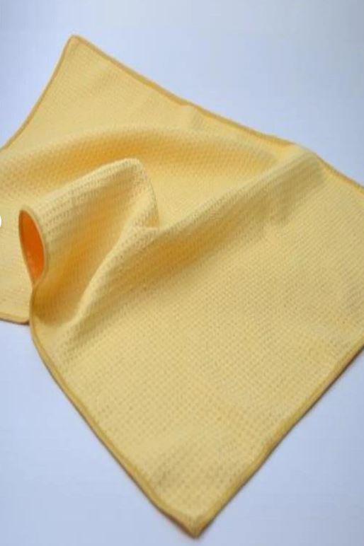 WİKROMikrofiber Petekli Oto Temizlik Bezi – Cam ve Gövde İçin Çiziksiz Yüzey Temizliği 50x70