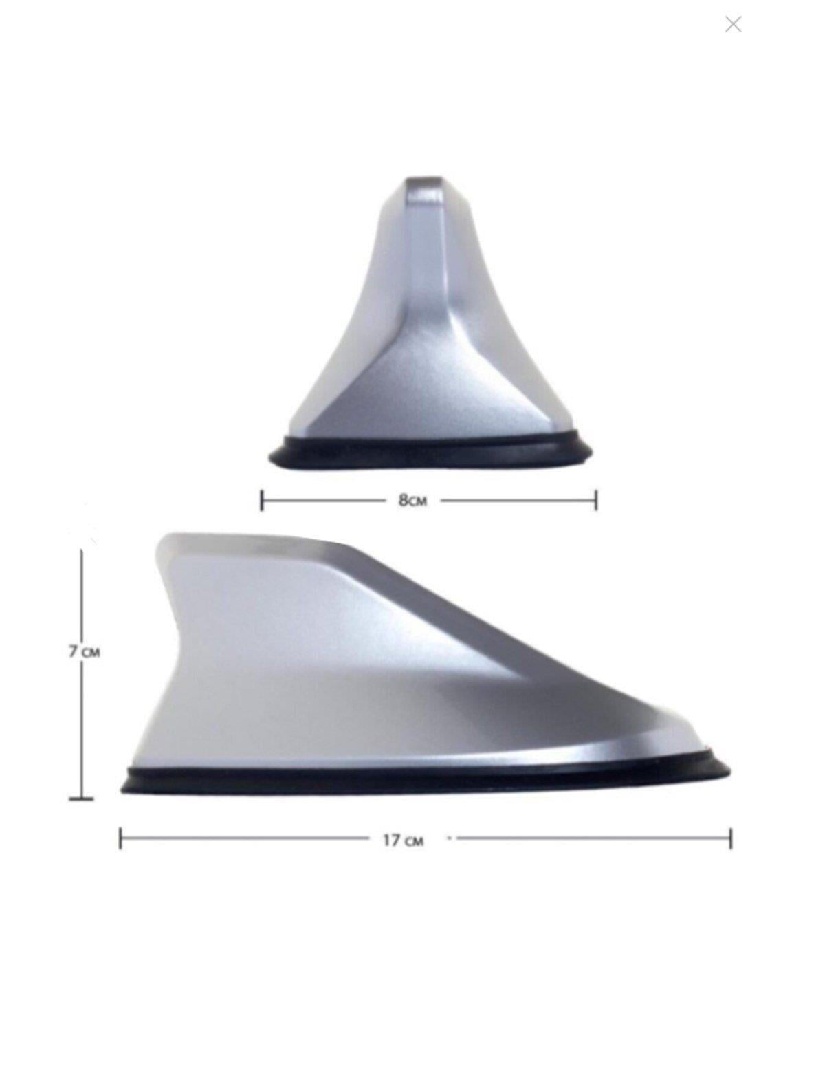 NETRONMitsubishi Lancer Uyumlu Balık Sırtı Shark Anten Gri