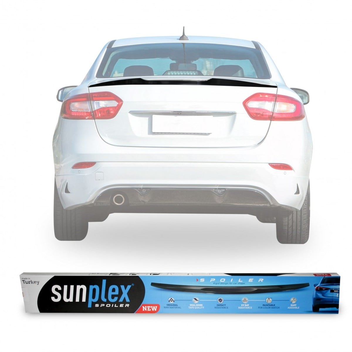 Renault Fluence Spoiler Pianoblack Spoyler