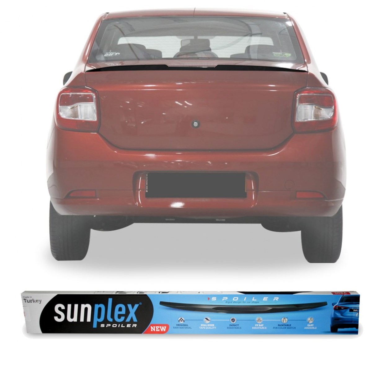 Renault Symbol Spoiler Pianoblack Spoyler