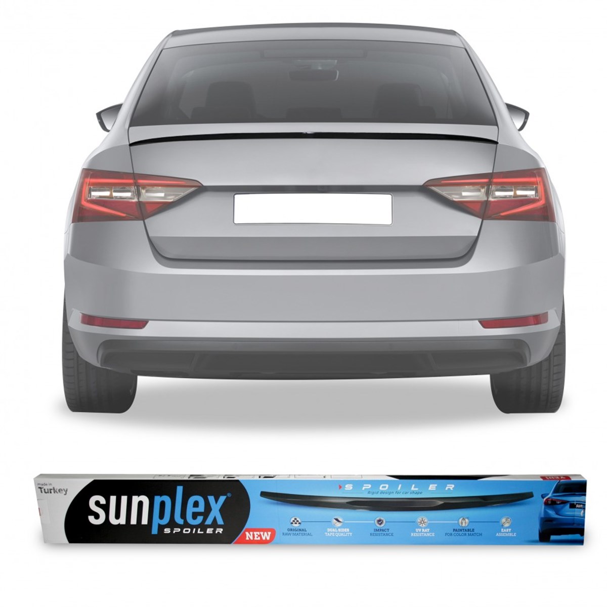 Skoda Superb Spoiler Pianoblack Spoyler