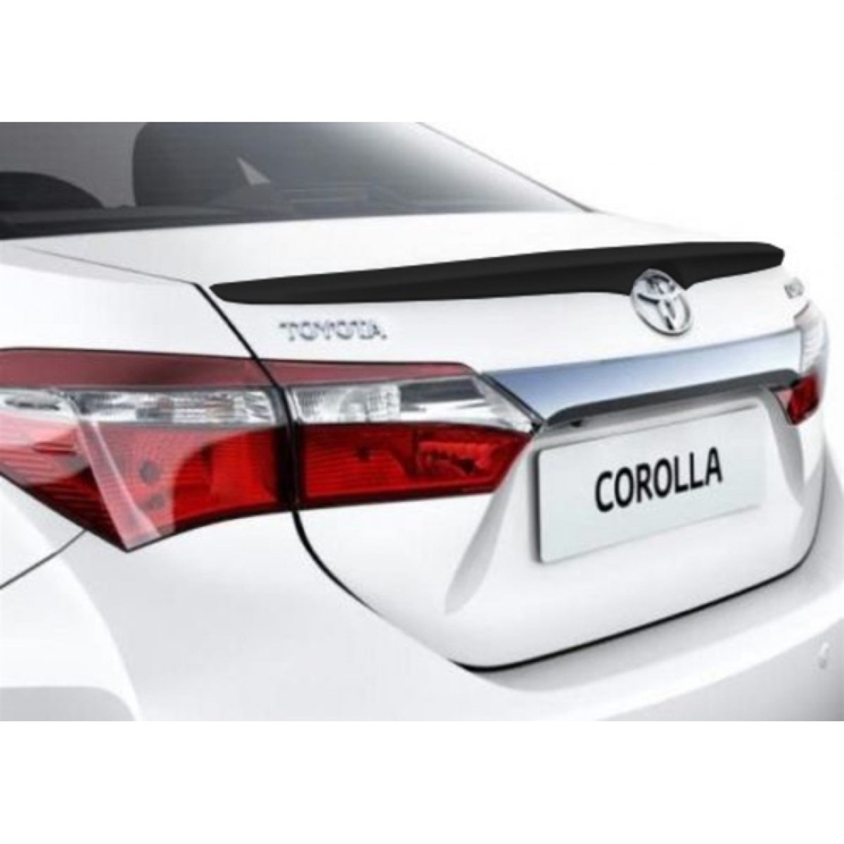 Toyota Corolla Pianoblack Spoyler