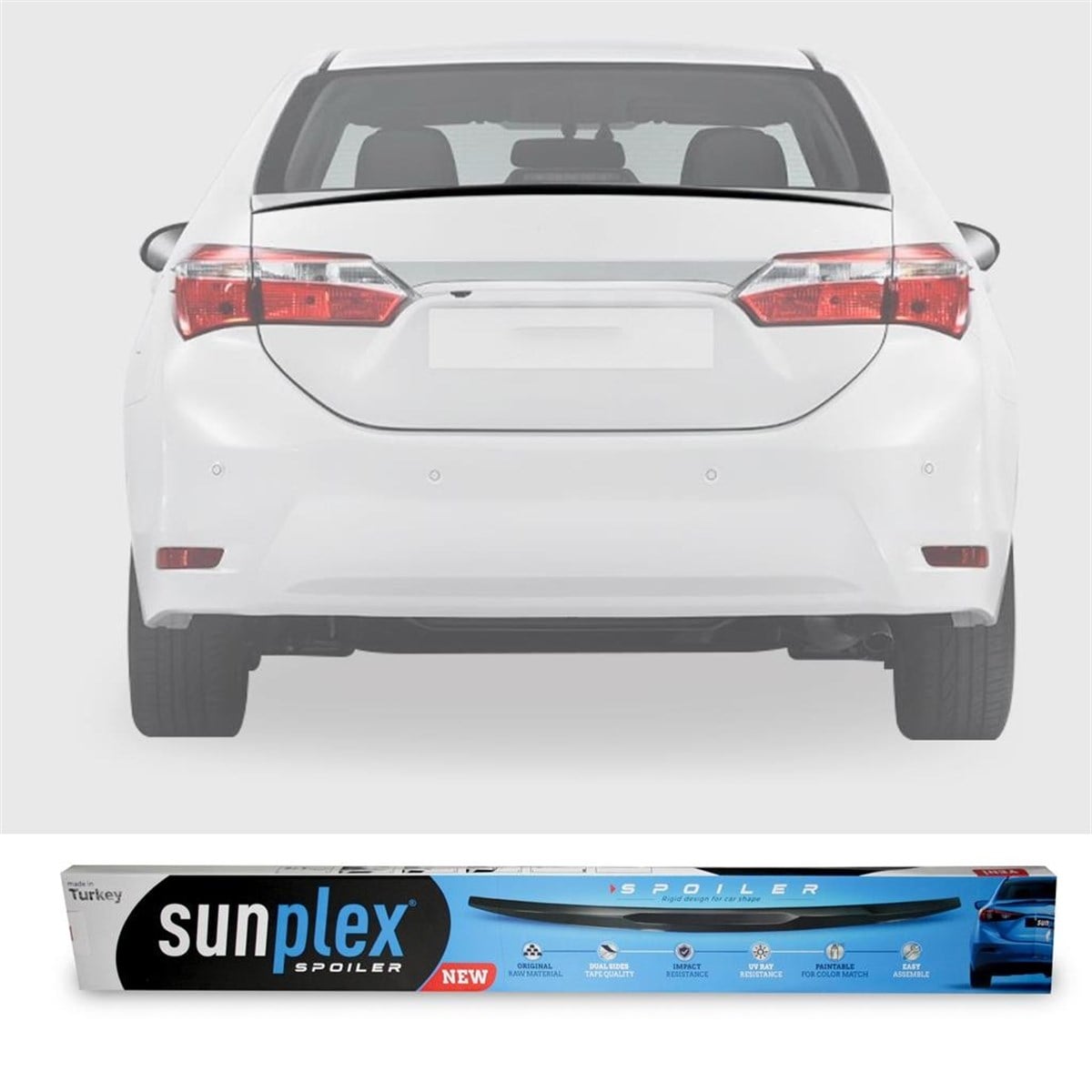 Toyota Corolla Spoiler Pianoblack Spoyler