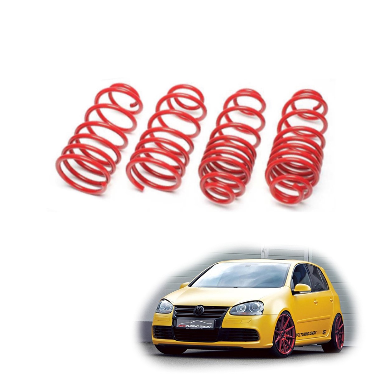 Volkswagen Golf 5 spor yay helezon 35mm/35mm 2003-2008 Coil-ex