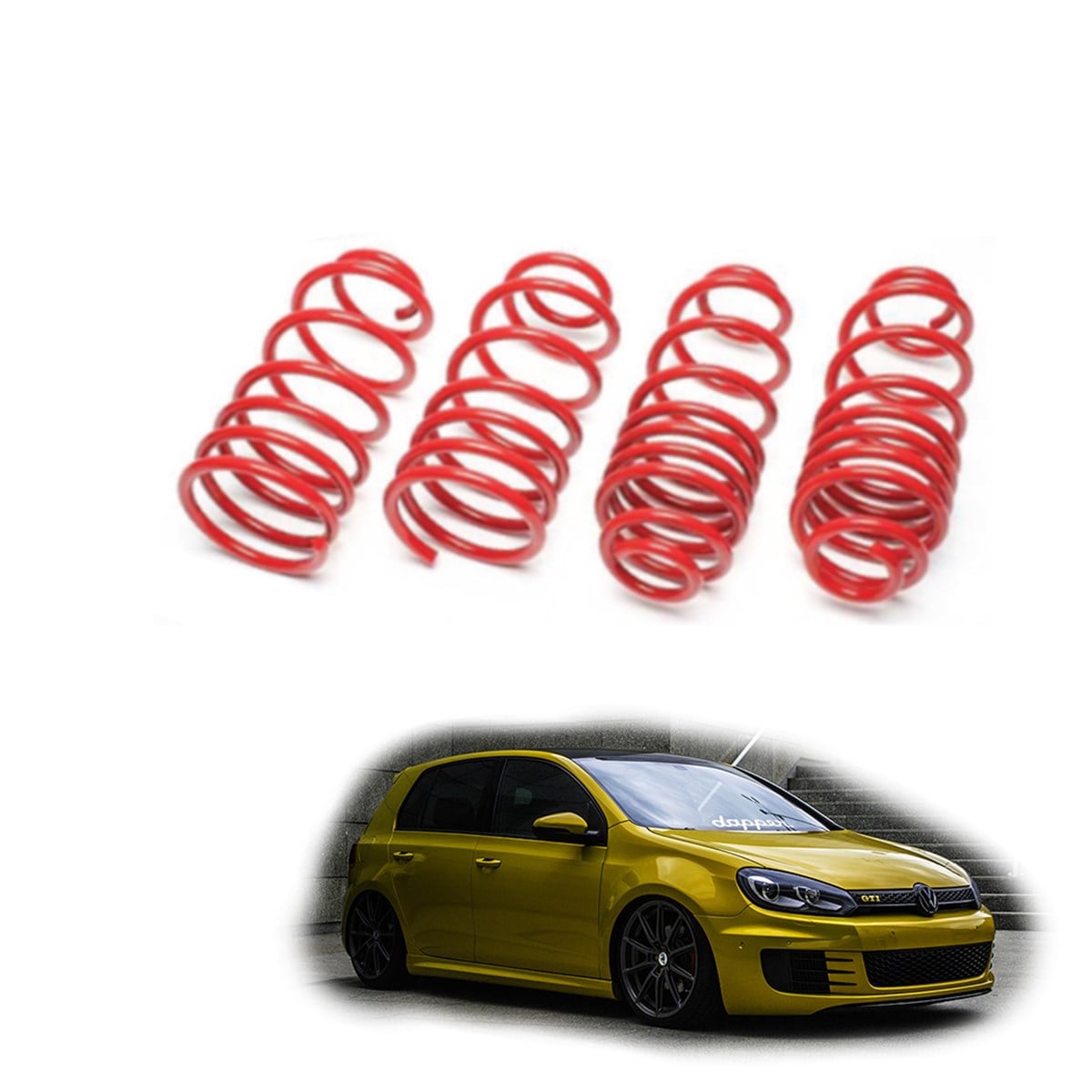 Volkswagen Golf 6 spor yay helezon 35mm/35mm 2008-2013 Coil-ex