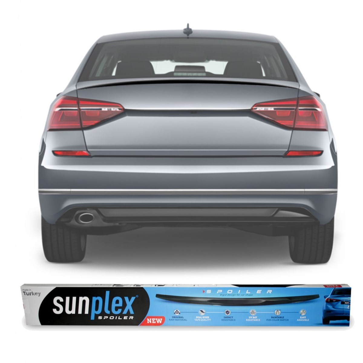 Volkswagen Passat B8 Spoiler Pianoblack Spoyler