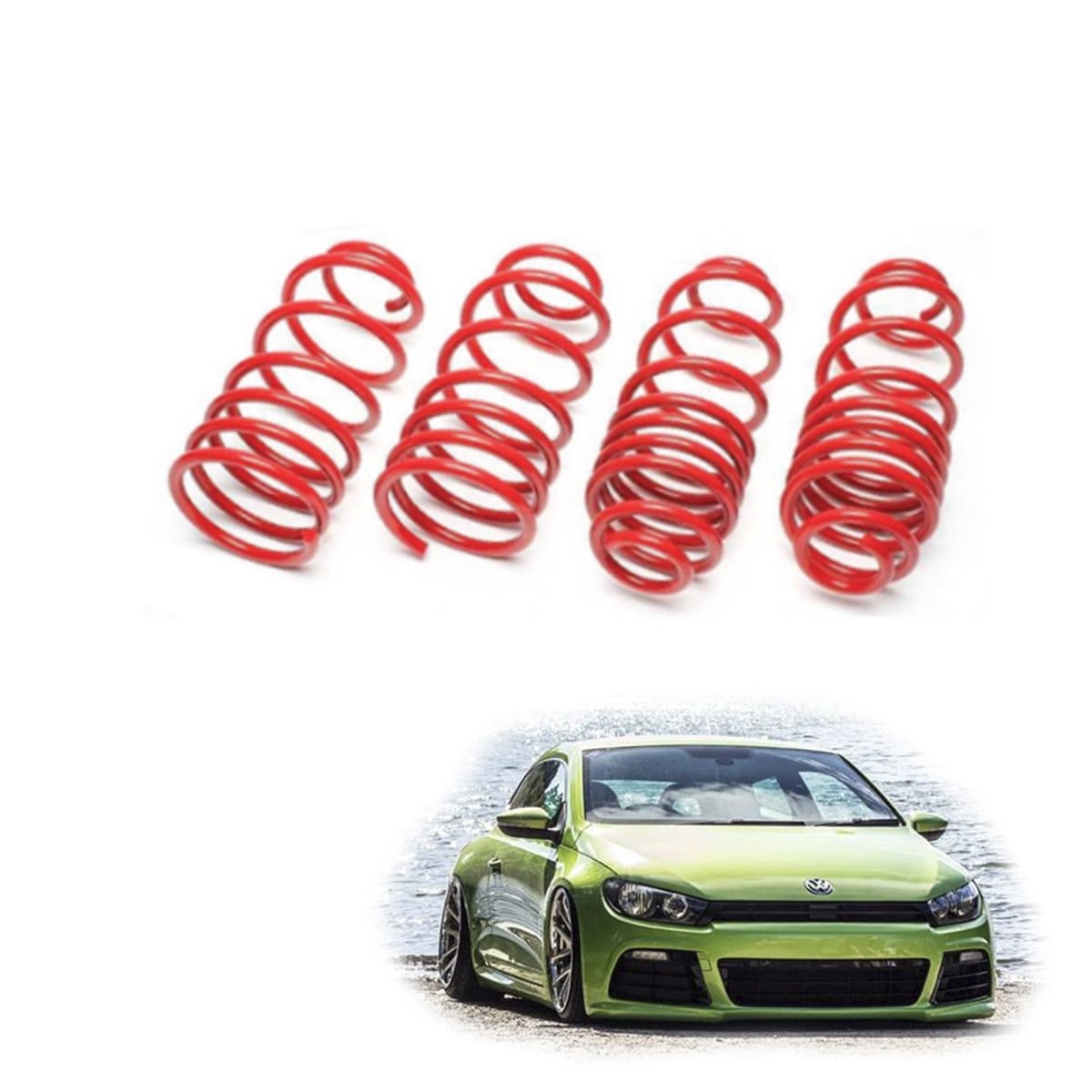 Volkswagen Scirocco spor yay helezon 30mm/30mm 2008-2017 Coil-ex
