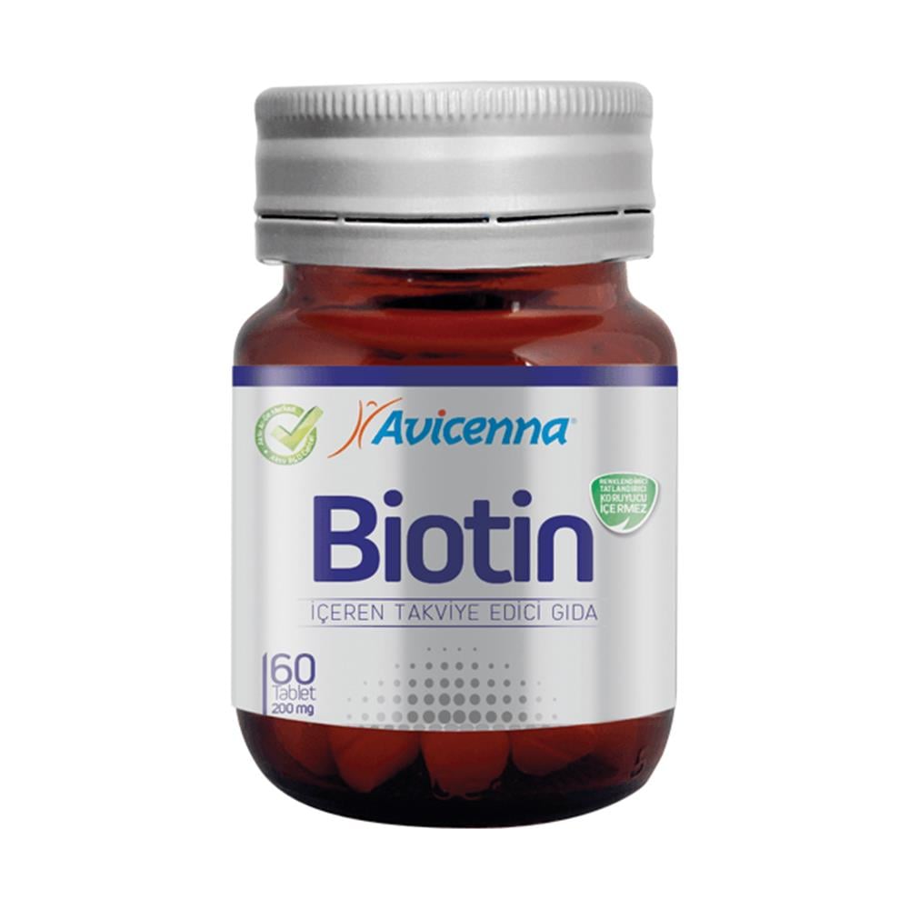 Avicenna Biotin 60 Tablet | Vitamin Dolabı