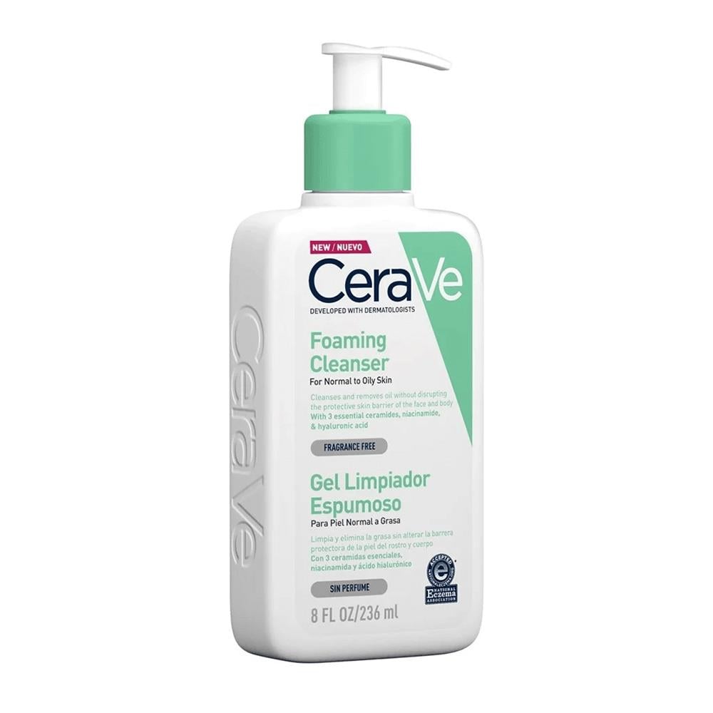CeraVe Foaming Cleanser 236 ml - Normal & Yağlıya Dönük Ciltler İçin