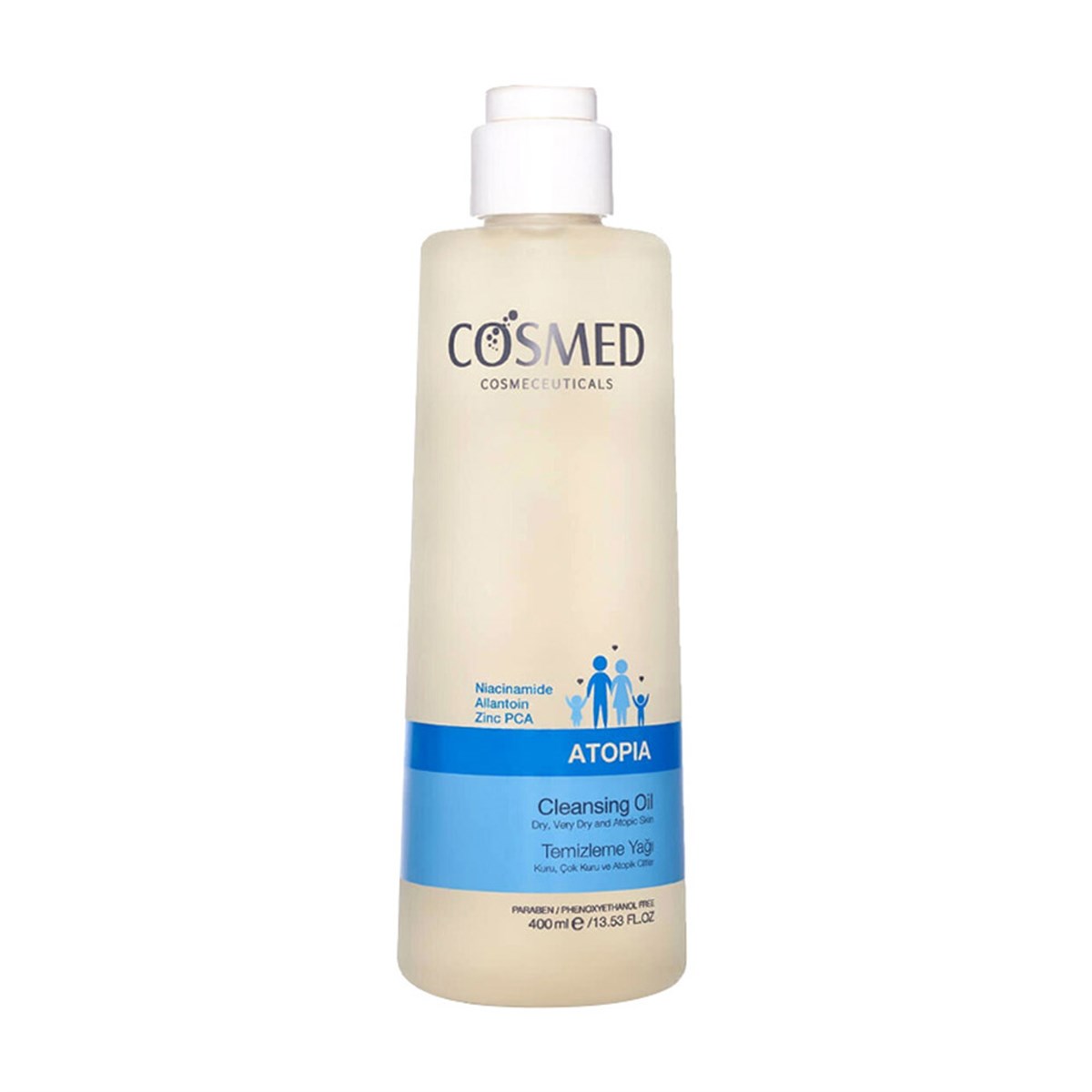 Cosmed Atopia Temizleme Yağı 400ml | Fiyatı 105 TL | Vitamin Dolabı