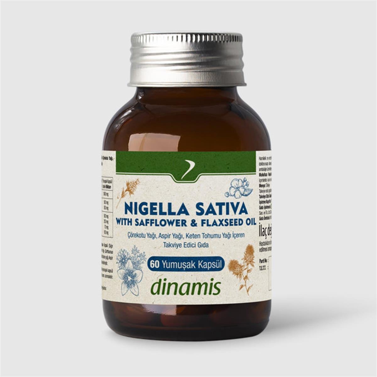 Dinamis Nigella Sativa 60 Yumuşak Kapsül