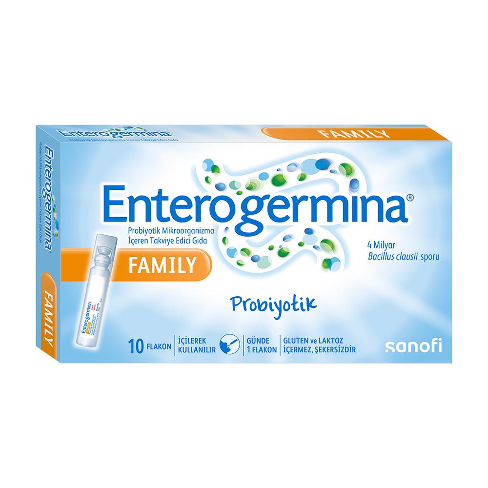 Enterogermina Family 5 ml x 10 Flakon | Vitamin Dolabı