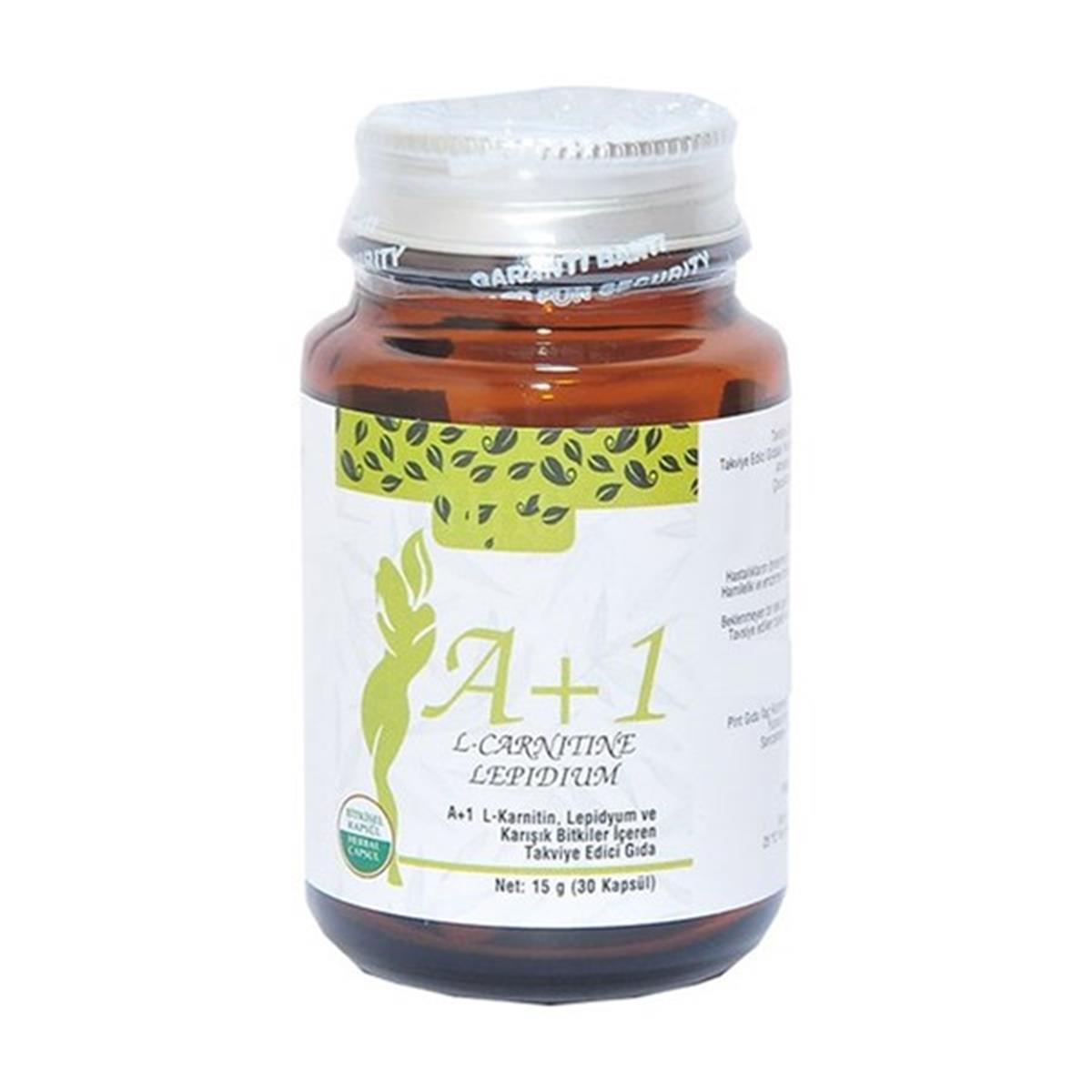 HHS A1 L-Carnitine Lepidium 30 Kapsül - En Uygun Fiyat - Vitamin Dolabı