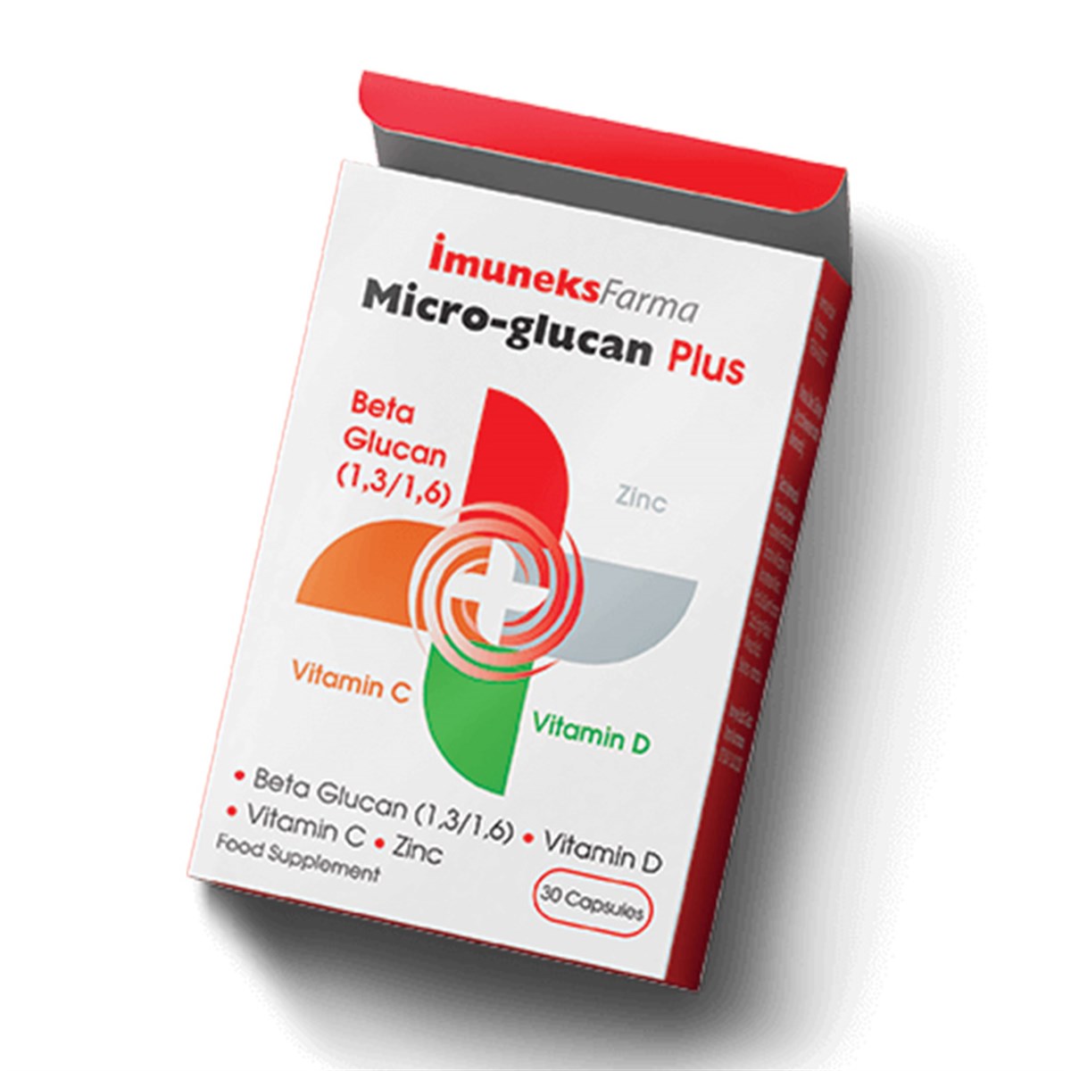 İmuneks Farma Micro-glucan Plus 30 Kapsül | Vitamin Dolabı