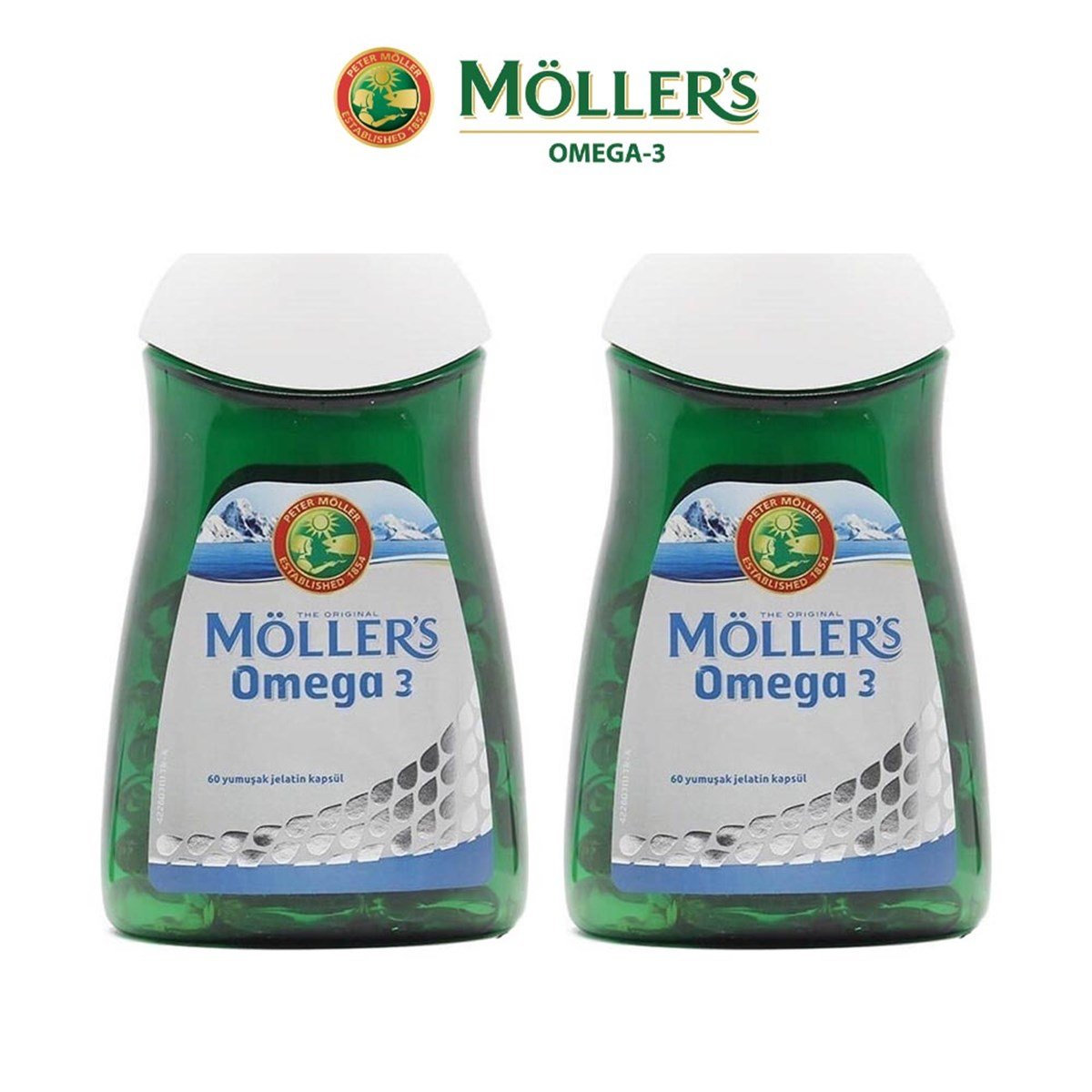 Möller's Omega 3 60 Kapsül 2 Adet | Vitamin Dolabı