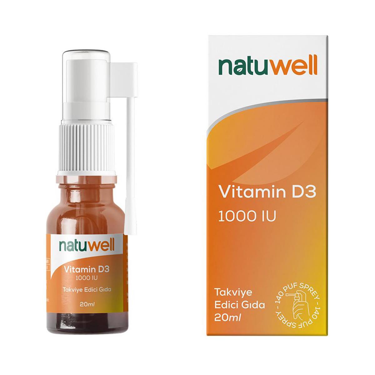 Natuwell D3 1000 IU 20 ml