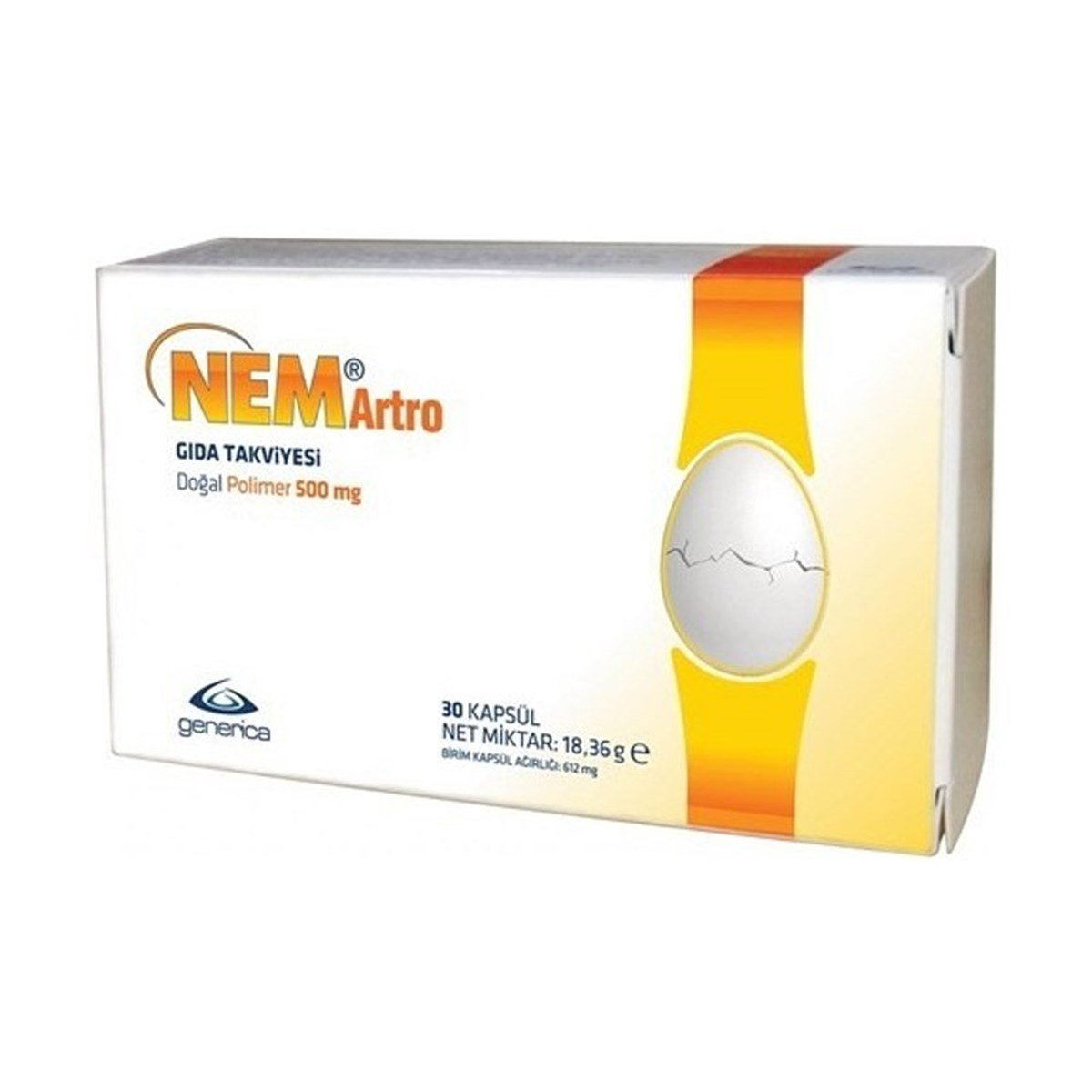 Nemartro 500 mg 30 Kapsül