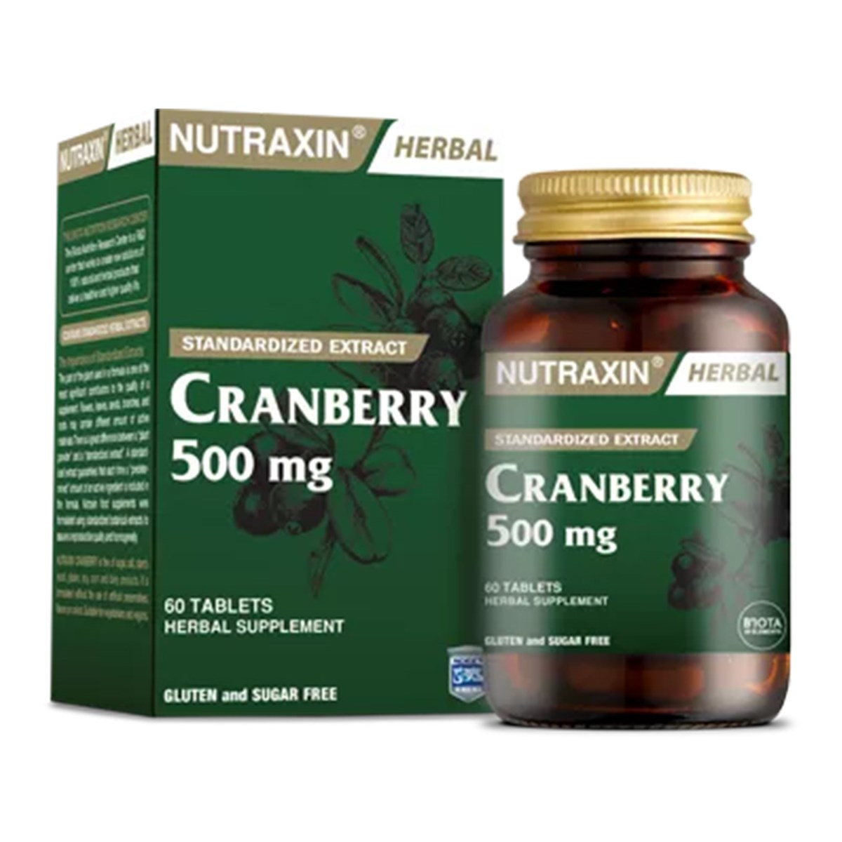 Nutraxin Cranberry 500 mg 60 Tablet