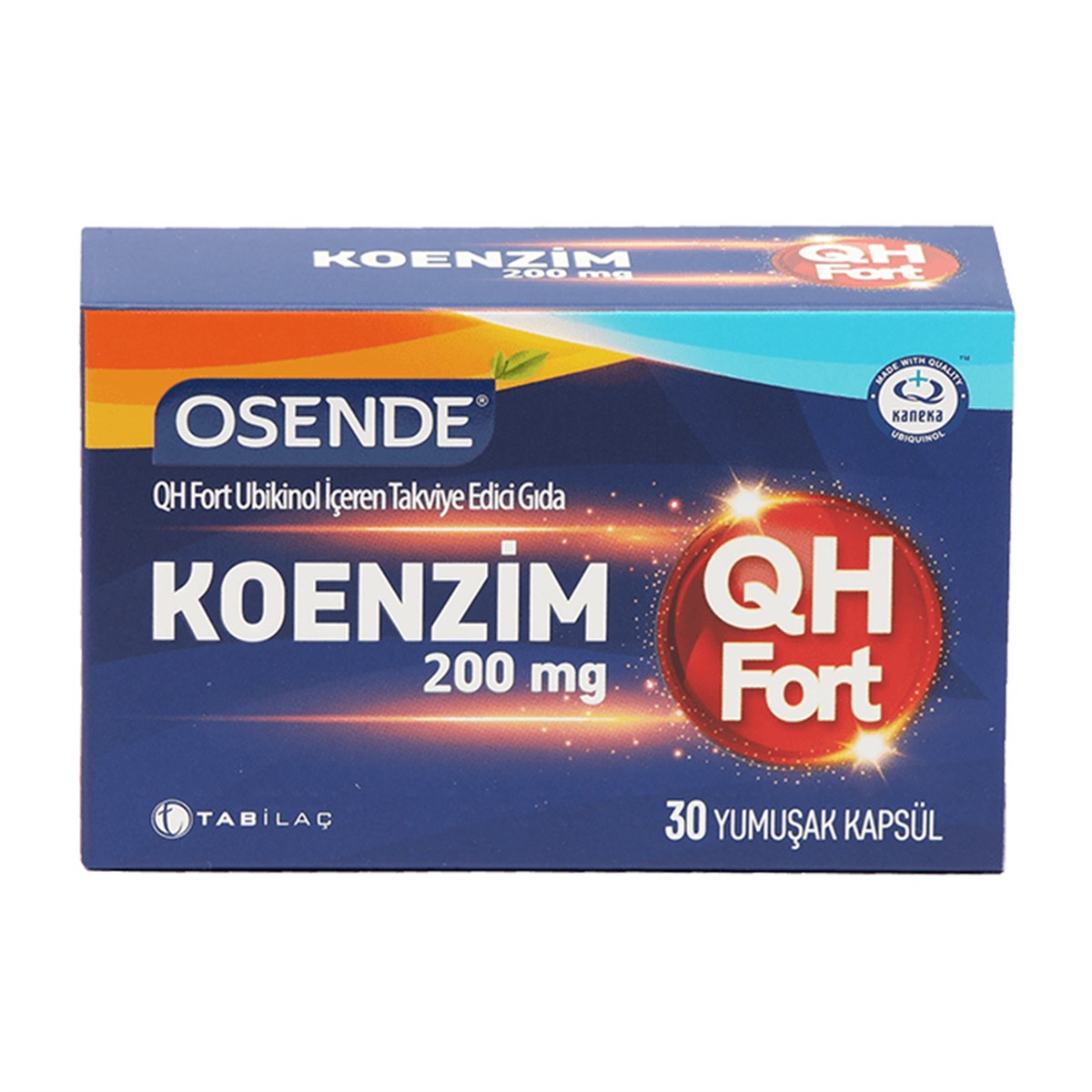 Osende Koenzim 200mg QH Fort 30 Yumuşak Kapsül | Vitamin Dolabı