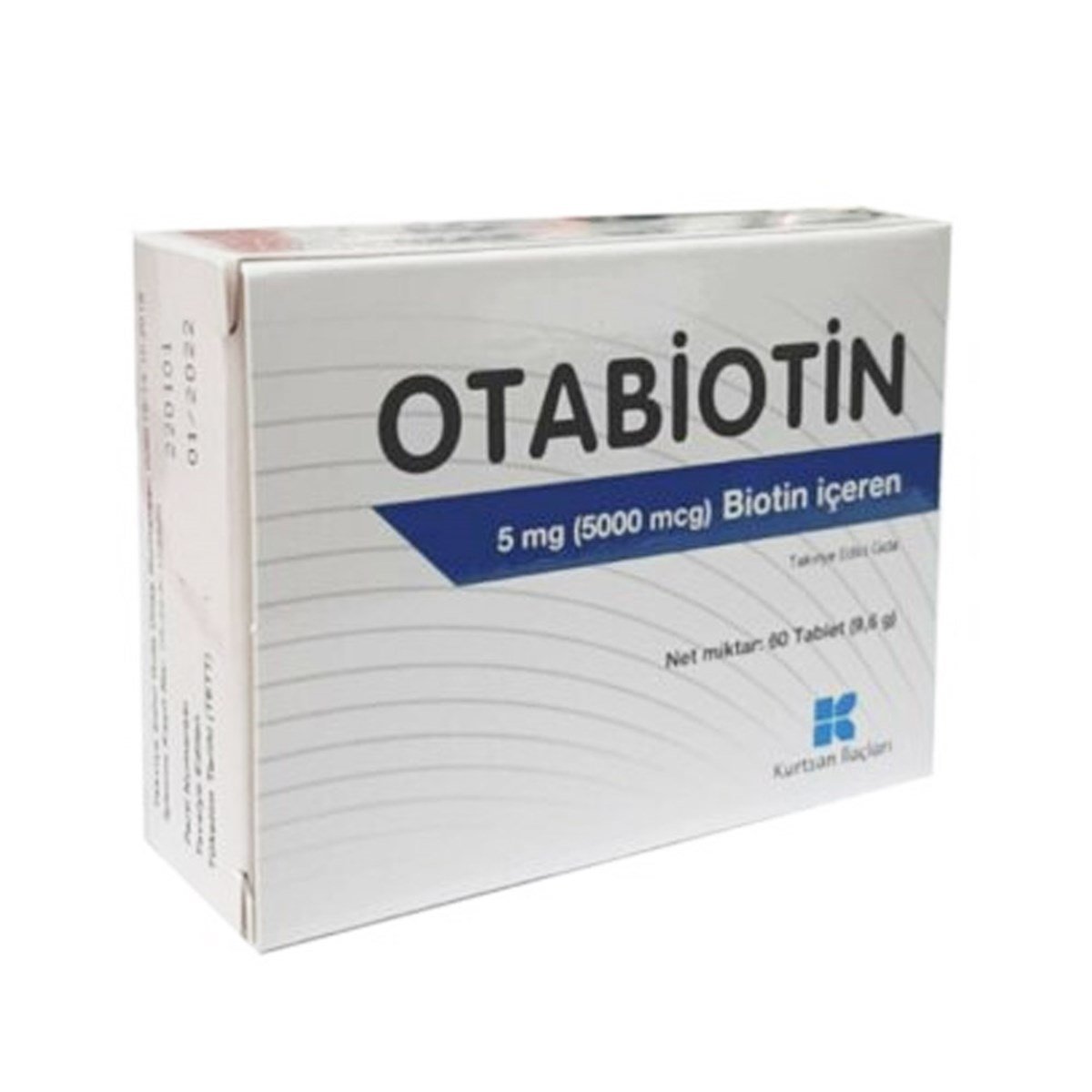 Otabiotin 5 mg 60 Tablet