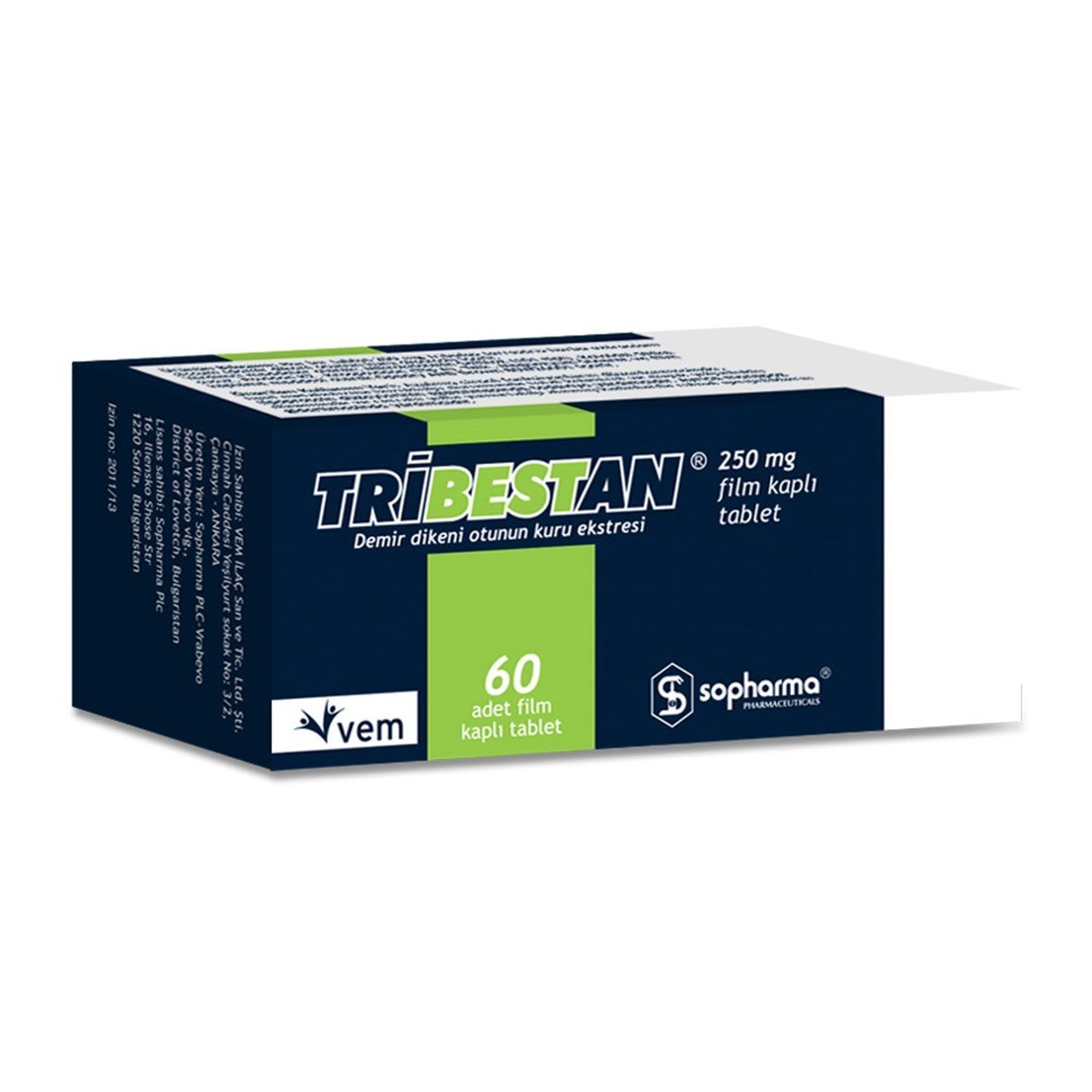 Tribestan 60 Tablet | Vitamin Dolabı