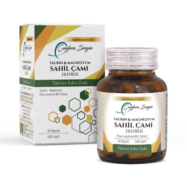 Canfeza Sezgin Sahil Çamı Ekstresi 60 Kapsül Vitamin Dolabı