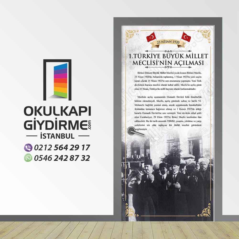 1. TBMM Açılışı Kapı Giydirme 30