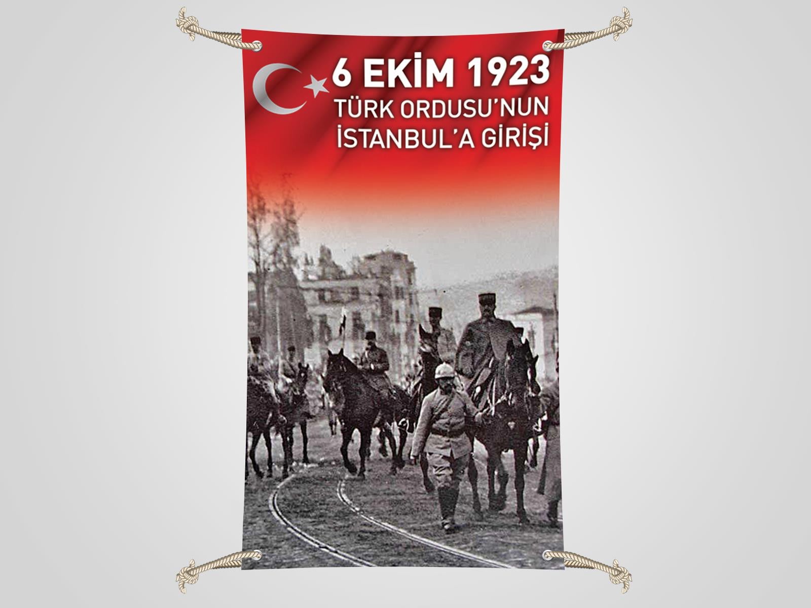 6 Ekim 1923 Türk Ordusu İstanbulda  V 001