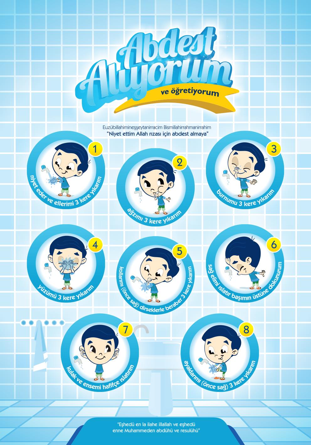 Abdest Alıyorum P İSLM 08