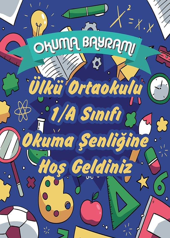 Artık Okuyorum Afişi  AFŞ 01
