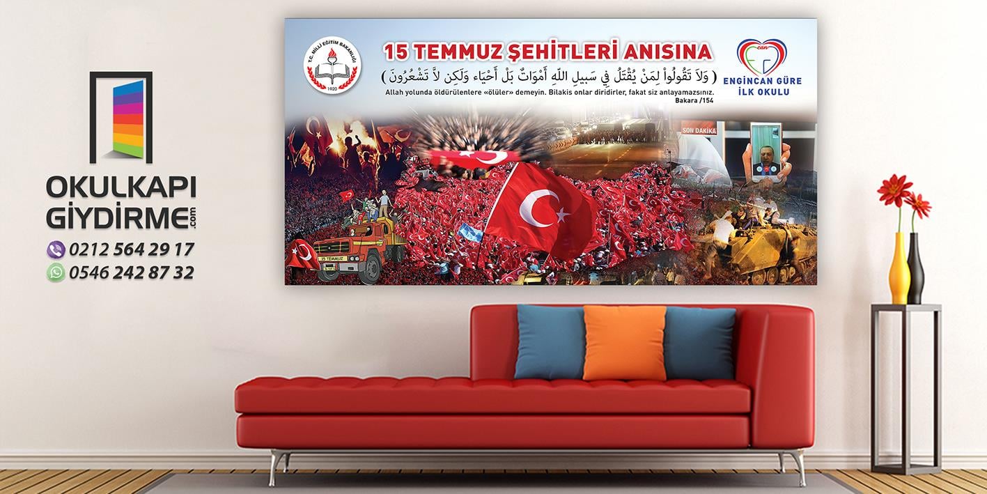 Duvar Giydirme 15 Temmuz  DG 15 TEM 01