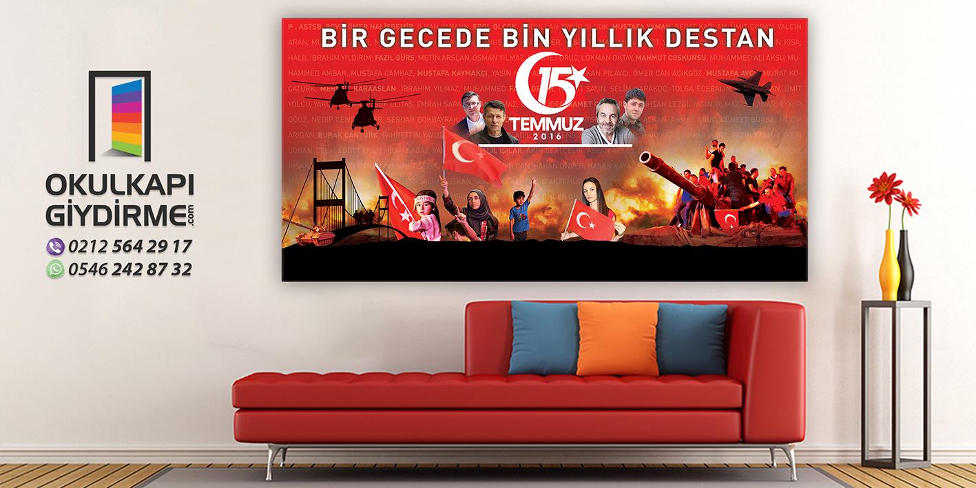 Duvar Giydirme 15 Temmuz  DG 15 TEM 02