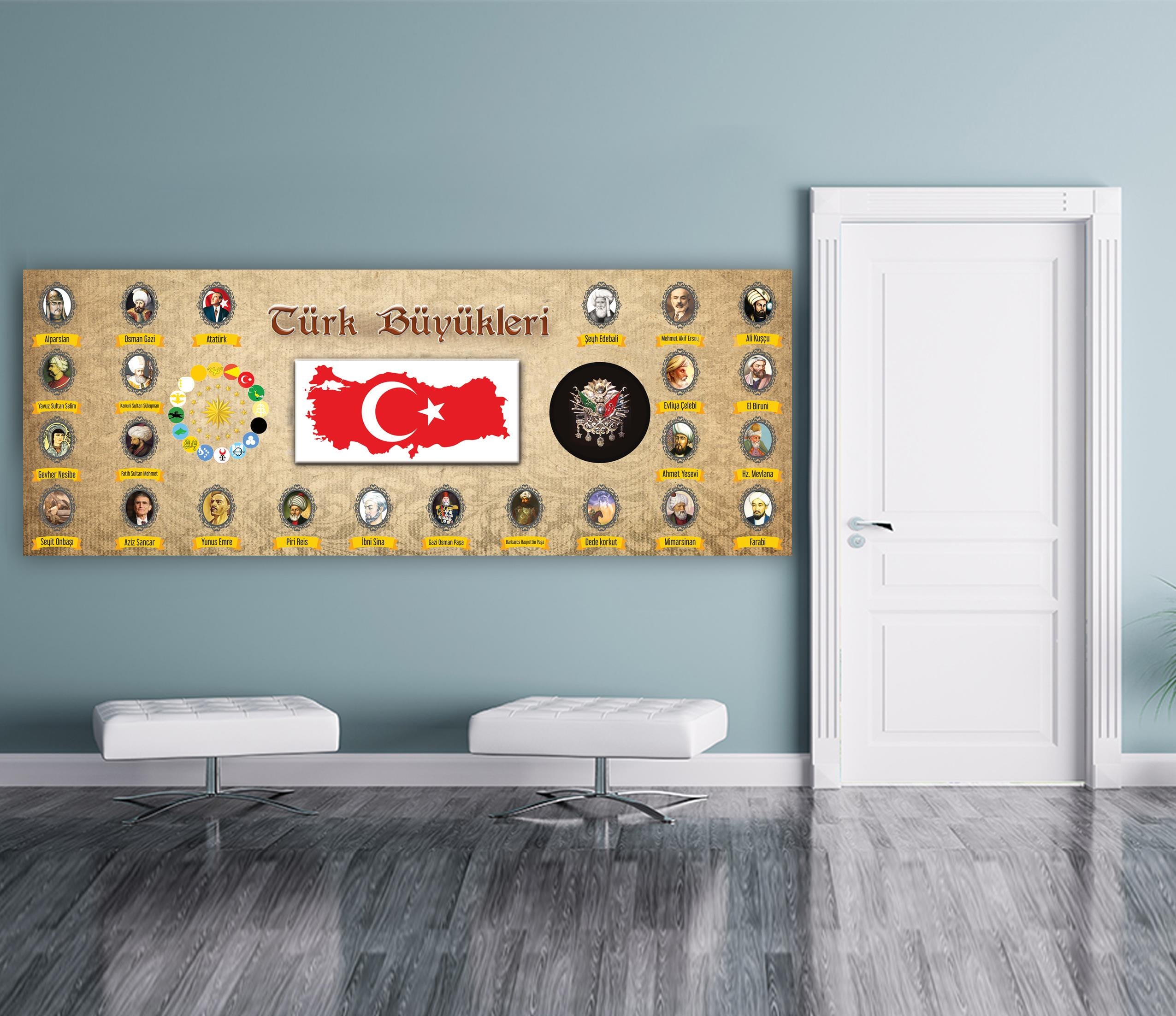 Duvar Giydirme Ünlü Türk Büyükleri DG ÜTB 02