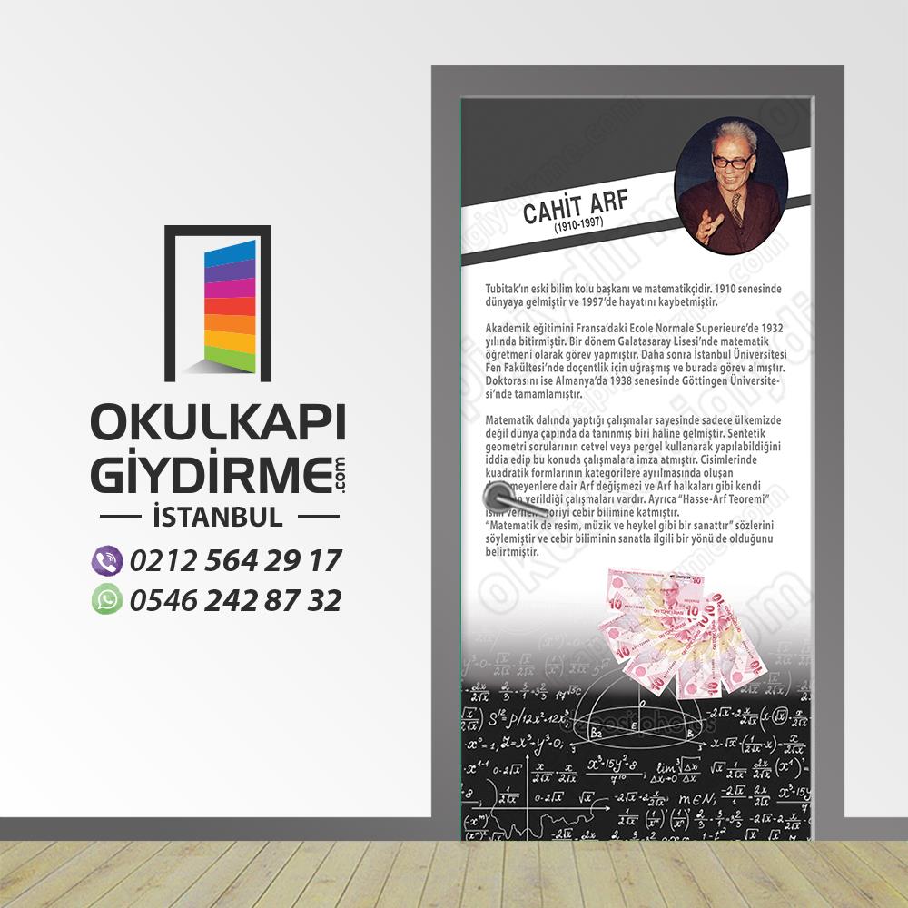 Kapı Gitydirme Bilim İnsanları Cahit Arf KG Bİ 73
