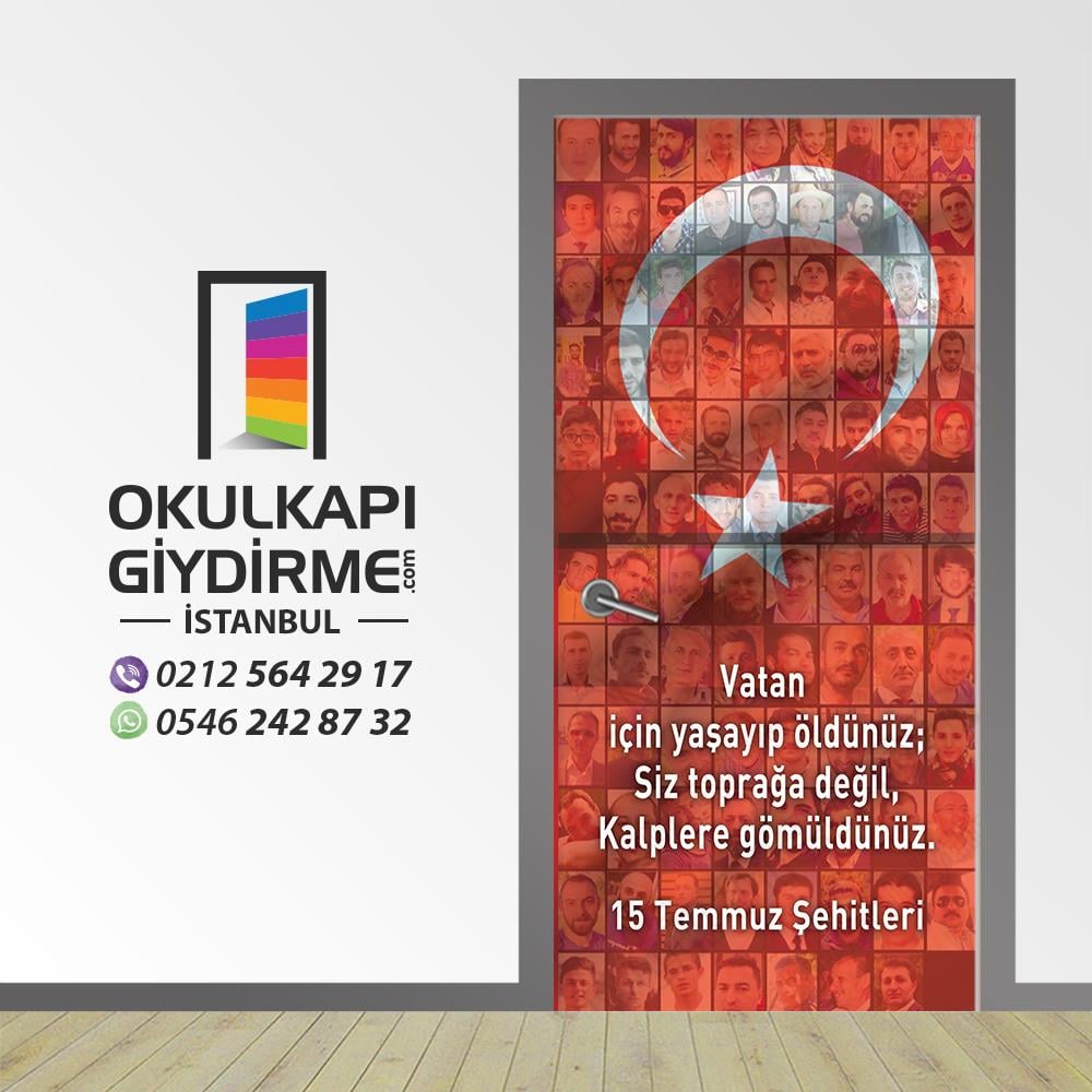Kapı Giydirme 15 Temmuz KG 15 TEM 02