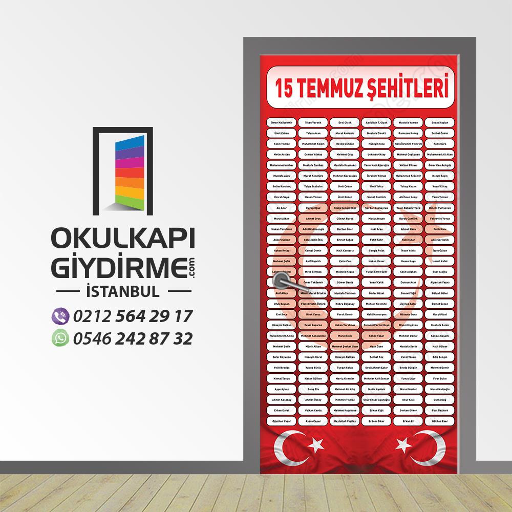 Kapı Giydirme 15 Temmuz KG 15 TEM 20