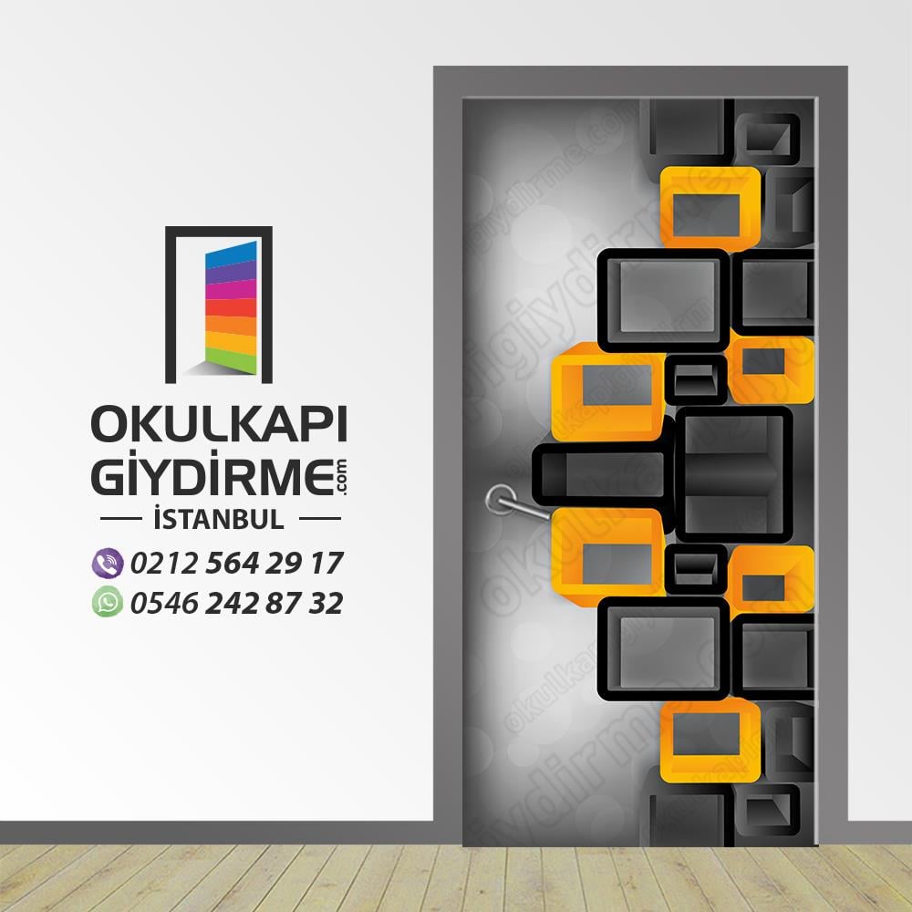 Kapı Giydirme 3D Kapılar KG 3D 02