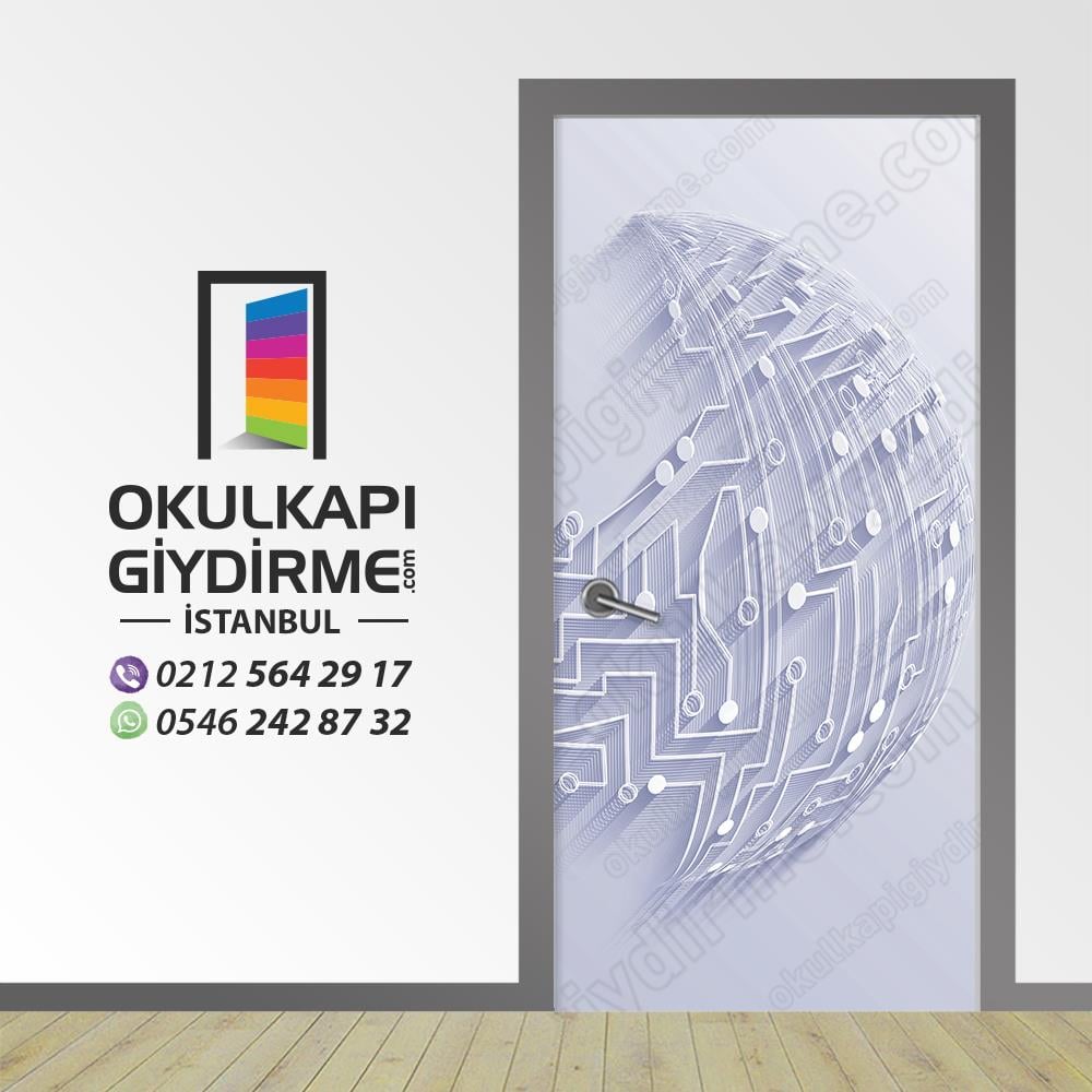 Kapı Giydirme 3D Kapılar KG 3D 54