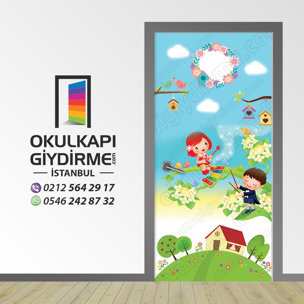 Kapı Giydirme Ağaç Kitap KG AS 195