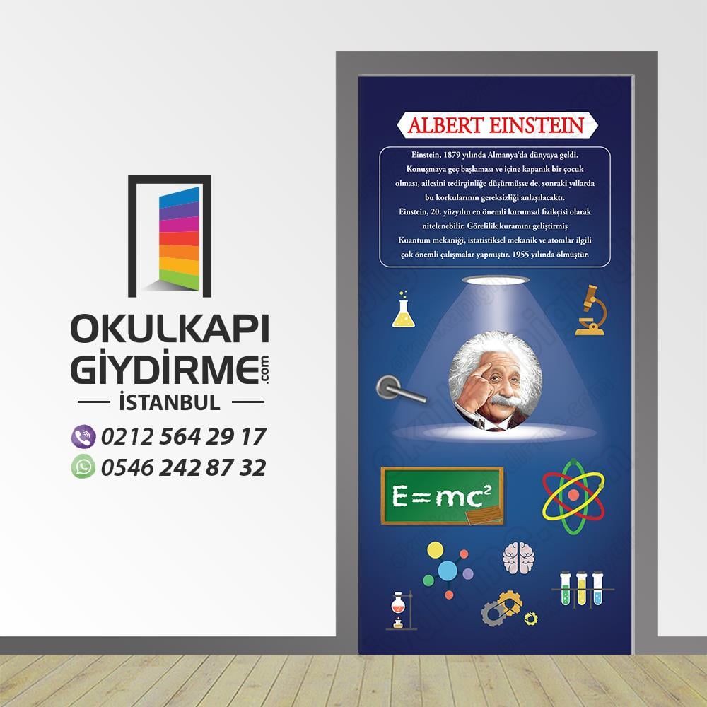 Kapı Giydirme Albert Einstein KG Bİ 33