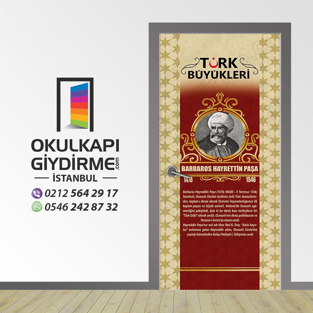 Kapı Giydirme Barbaros Hayrettin Paşa KG TB 05