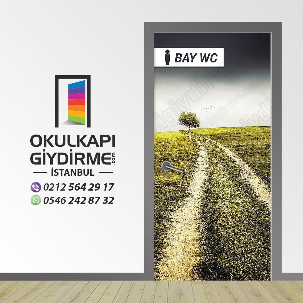 Kapı Giydirme Bay Bayan Wc KG WC 01