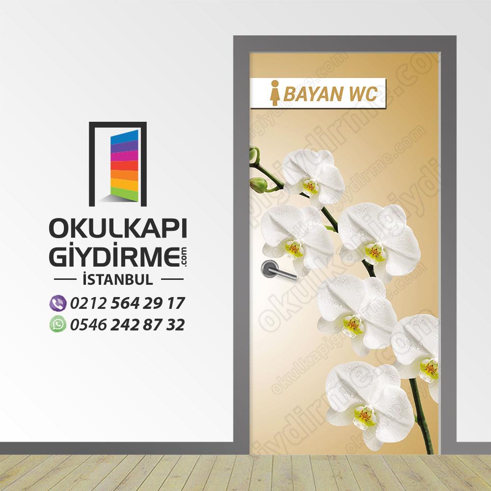 Kapı Giydirme Bay Bayan Wc KG WC 07