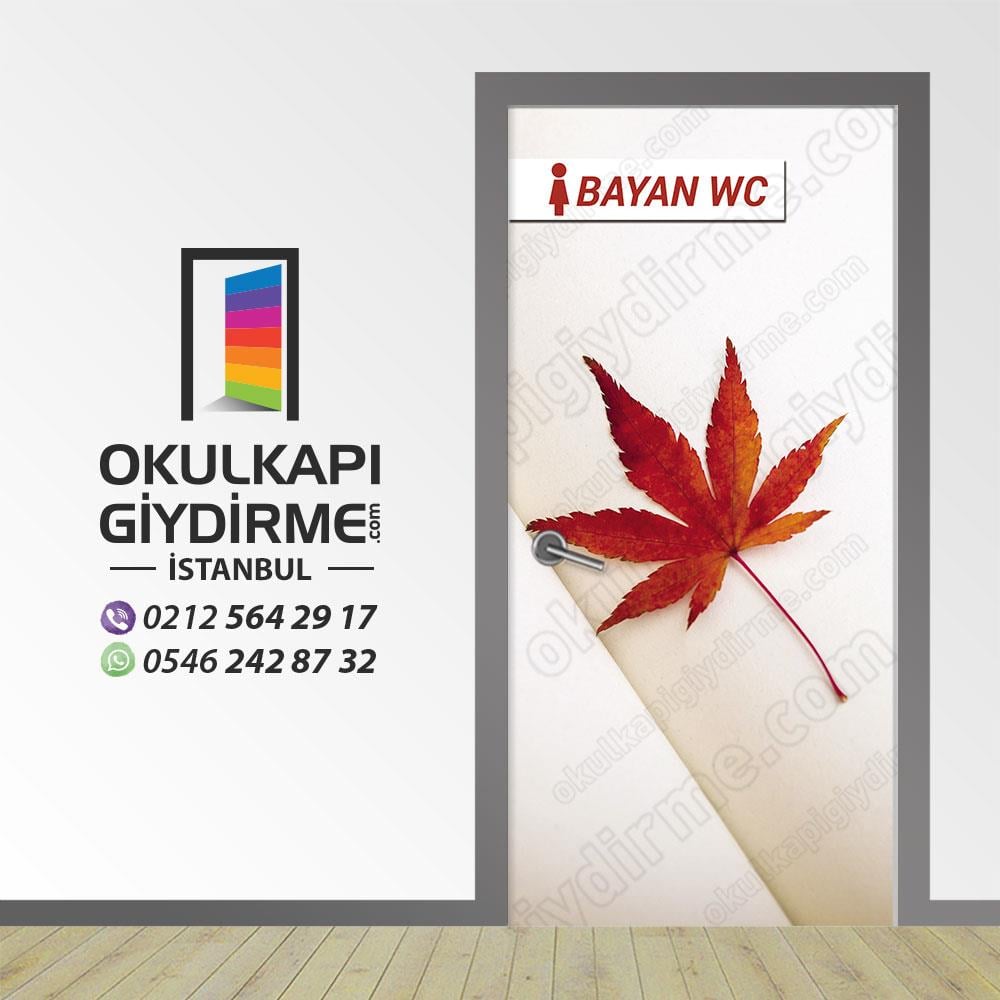 Kapı Giydirme Bay Bayan Wc KG WC 08