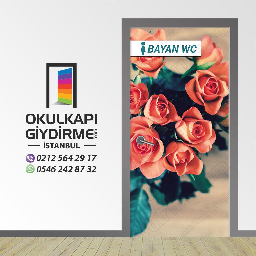 Kapı Giydirme Bay Bayan Wc KG WC 11
