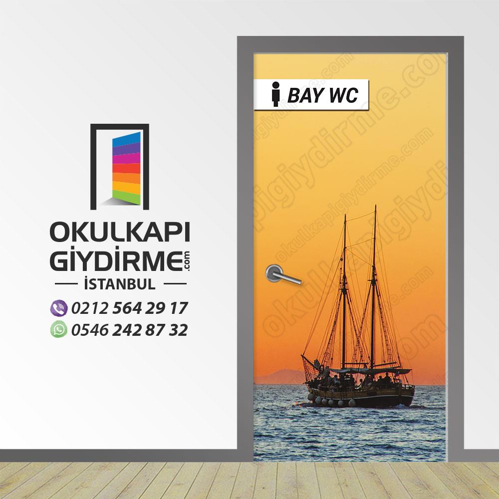Kapı Giydirme Bay Bayan Wc KG WC 12