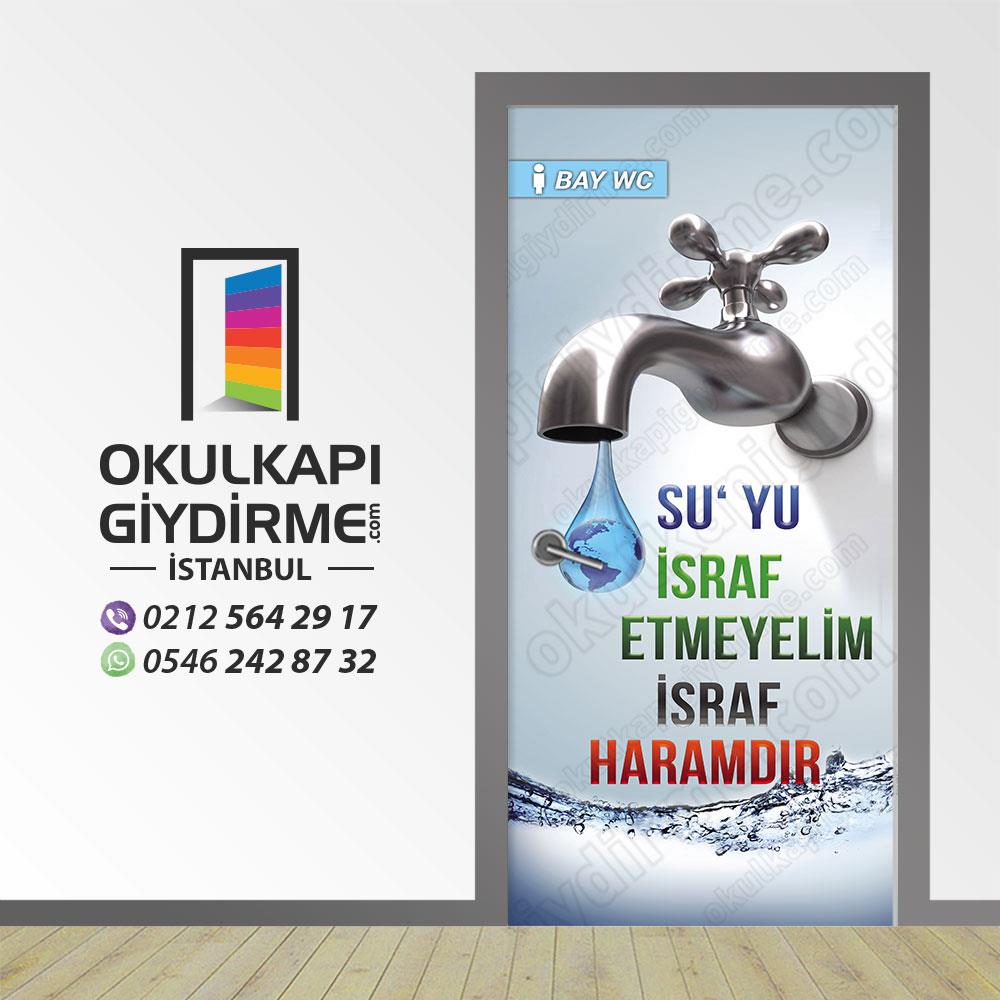 Kapı Giydirme Bay Bayan Wc KG WC 14