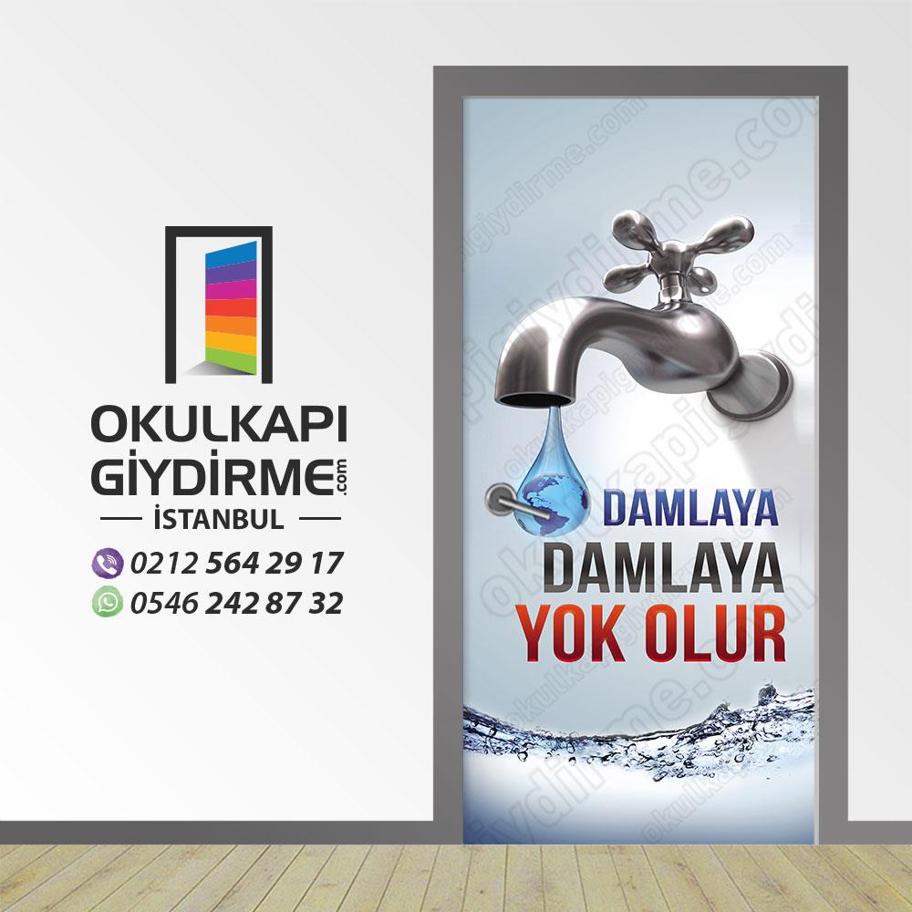 Kapı Giydirme Bay Bayan Wc KG WC 23